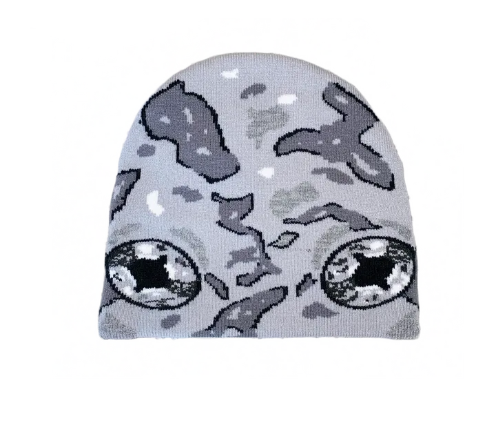 Grey Treefrog Beanie